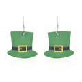 Hat Design Trendy Drop Earrings in Stainless Steel - Sticky add to cart bar