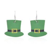 Hat Design Trendy Drop Earrings in Stainless Steel