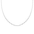 Italian Sterling Silver Confetti Star Necklace (20 Inches) (3.40 g) - Sticky add to cart bar