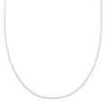 Italian Sterling Silver Moon Chain Necklace 24 Inches 6.9 Grams - Sticky add to cart bar