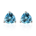 Marambaia Topaz Stud Earrings in Platinum Over Sterling Silver 1.65 ctw - Sticky add to cart bar