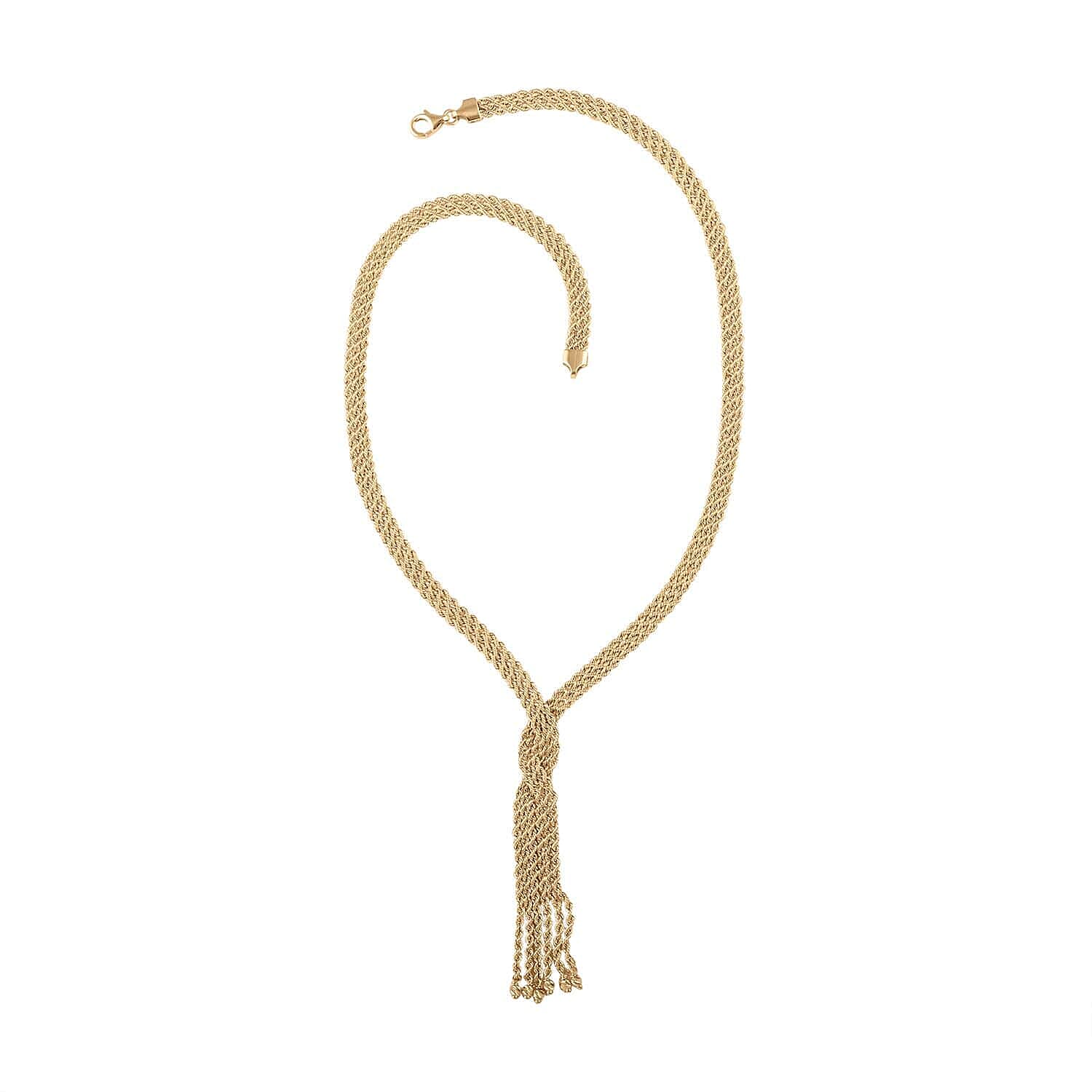 Tessuto Rope Italian 10K Yellow Gold Necklace (18 Inches) (9.70 g)