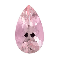 Pear Shaped Morganite, AAAA Palmeiras Pink Morganite (Pear 10x6 mm) 1.20 ctw
