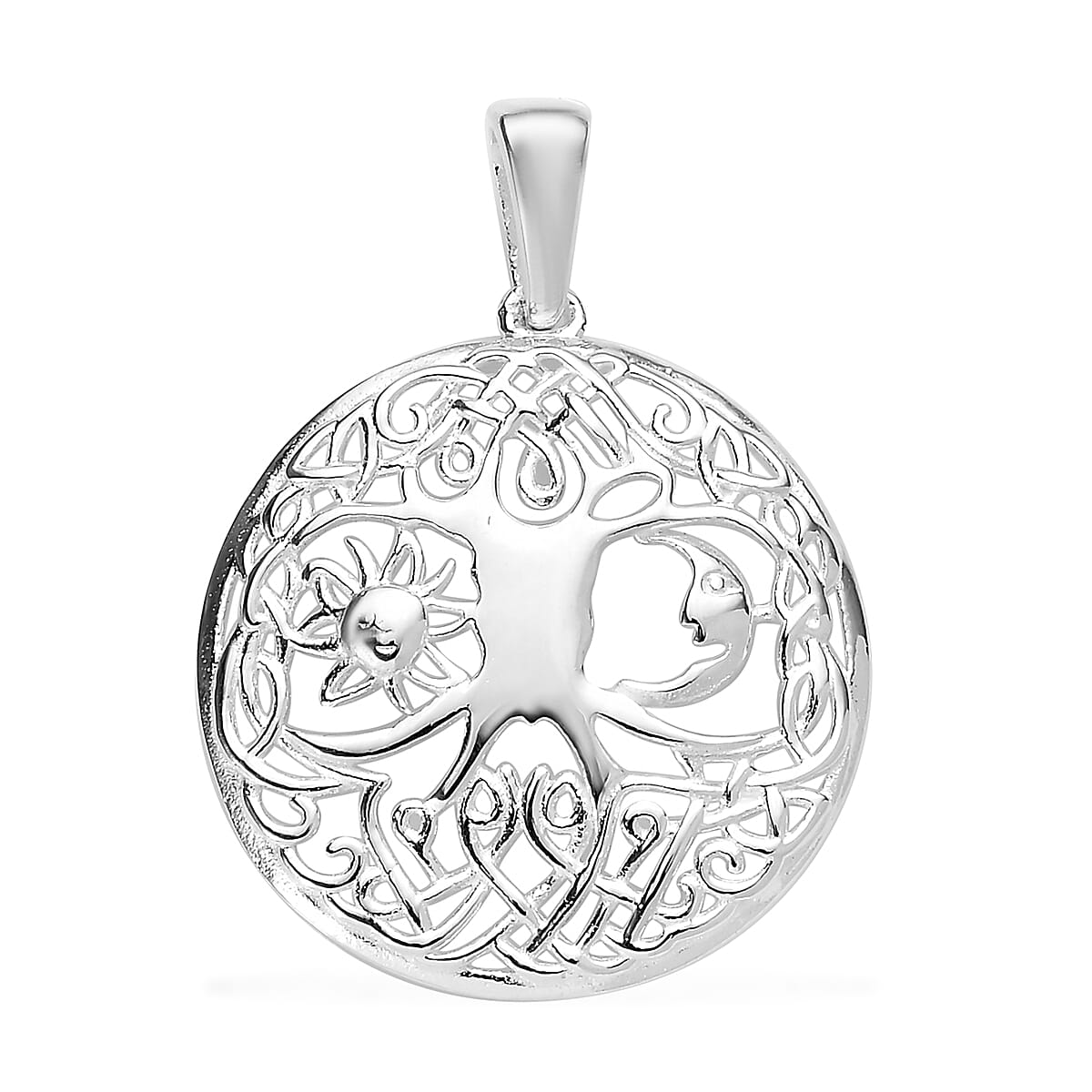 Sterling Silver Fancy Pendant 2 Grams