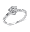 Modani Eternal Beauty 950 Platinum G VVS1 White Diamond Ring 3.70 Grams 0.50 ctw - Sticky add to cart bar