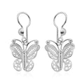Sterling Silver Butterfly Earrings 2.75 Grams - Sticky add to cart bar