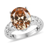 Simulated Champagne Diamond