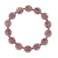 Blue Color Murano Glass and Blue Glass Beaded Stretch Bracelet in Silvertone - Sticky add to cart bar