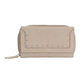 Presidential Deal Union Code Soft Beige Genuine Leather RFID Women's Wallet (7.67"x1.18"x4.13") - Sticky add to cart bar