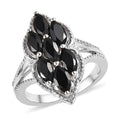 Karis Mozambique Garnet Solitaire Ring in Platinum Bond 2.00 ctw - Sticky add to cart bar