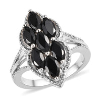 Karis Mozambique Garnet Solitaire Ring in Platinum Bond 2.00 ctw