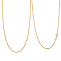 Italian 18K Yellow Gold 1.5mm Mariner Necklace 24 Inches 1.75 Grams - Sticky add to cart bar