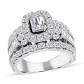 14K White Gold G-H SI3 Diamond Ring 9.10 Grams 3.00 ctw (Delivery in 10-15 Business Days) - Sticky add to cart bar