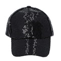 Black Color Sequince Baseball Cap - Sticky add to cart bar
