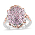 Narsipatnam Purple Spinel Ring in Vermeil RG and Platinum Over Sterling Silver (Size 10.0) 1.65 ctw - Sticky add to cart bar
