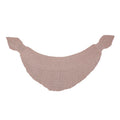 Beige Faux Wool Knitted Poncho with Keyhole (14"x43", Polyester) - Sticky add to cart bar