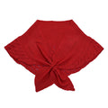 Beige Faux Wool Knitted Poncho with Keyhole (14"x43", Polyester) - Sticky add to cart bar