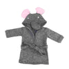 Dark Gray & Pink Elephant