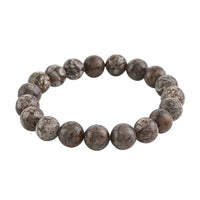 Picasso Jasper Beaded Stretch Bracelet 153.00 ctw