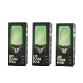 Set of 3 Green Flame Bulbs - Sticky add to cart bar