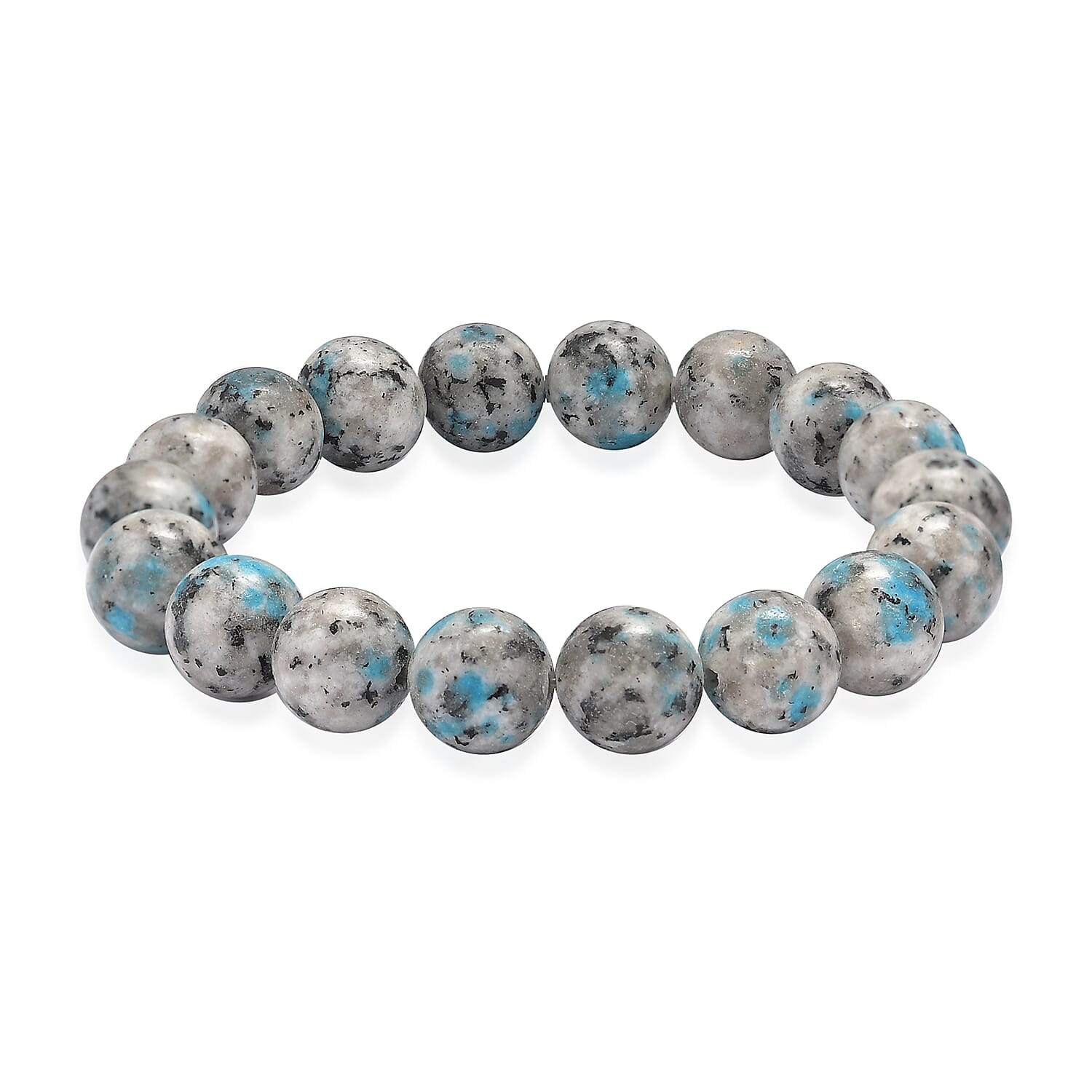 Peanut Wood Jasper Beaded Stretch Bracelet 244.85 ctw
