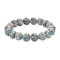 Peanut Wood Jasper Beaded Stretch Bracelet 244.85 ctw - Sticky add to cart bar