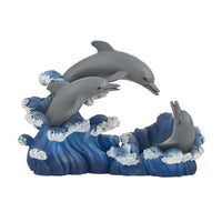 Handpainted Resin Figurine - Dolphin (4.5")