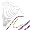Set of 10 Stainless Steel Needles for Bead Spinner - Sticky add to cart bar