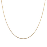 VEGAS CLOSEOUT DEAL 14K Yellow Gold Rope Chain (18 Inches, 0.50mm)