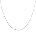 14K White Gold 0.4mm Rope Pendant Chain 16 Inches - Sticky add to cart bar