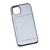 IPhone 13 case with Sliding Card Slot- Black