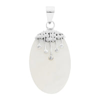 Mother Of Pearl Pendant in Sterling Silver