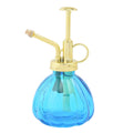 Blue and Gold Glass Plant Water Mister (3.15"x6.1") (Capacity:230 ml) - Sticky add to cart bar