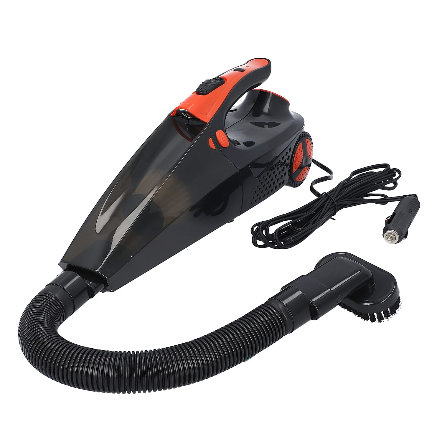 HOMESMART Black - 4 in 1 Multiple Function Car Vacuum Cleaner (13.38"x4.33"x5.31")