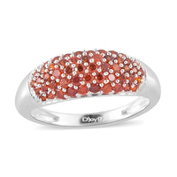 Simulated Diamond Band Ring in Sterling Silver (Size 10.0) 2.90 ctw