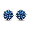 Blue Moissanite