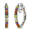 Multi Gemstone in Goldtone