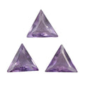 Rose De France Amethyst Set of 3 (Trl 7 mm) 2.40 ctw Loose Gemstone - Sticky add to cart bar