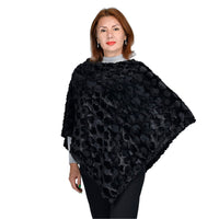 STG : Polyester : Ponchos : One Size : Black