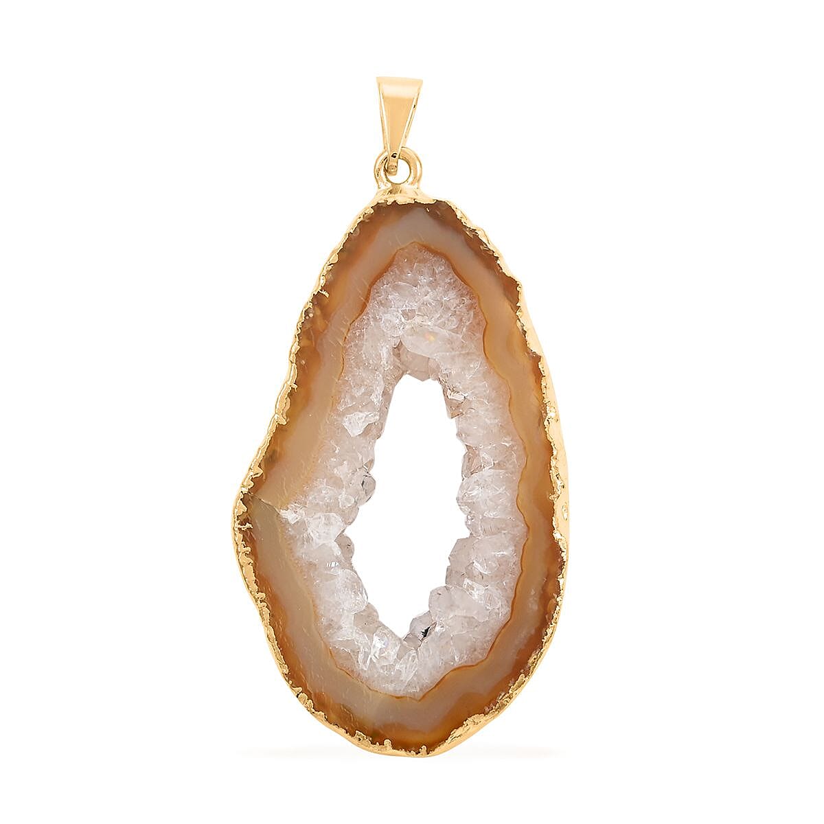 Geode Amethyst Pendant