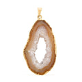 Geode Amethyst Pendant - Sticky add to cart bar