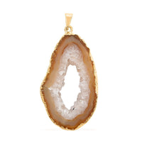 Geode Amethyst Pendant