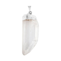 Quartzite Pendant in Silvertone 92.00 ctw