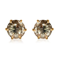 Iliana 18K Yellow Gold 120 Facet AAA Turkizite and G-H SI Diamond Stud Earrings 2.35 ctw - Sticky add to cart bar