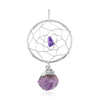 Amethyst in Silvertone