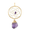 Amethyst in Goldtone
