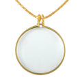 Maximize Pendant Magnifier with Chain in Goldtone (18) (5x) - Sticky add to cart bar
