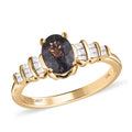 Luxoro 10K Yellow Gold Premium Lavender Spinel and Diamond Ring (Size 9.0) 1.00 ctw - Sticky add to cart bar