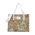 Green Faux Leather Tote Bag (13.58"x10.23"x4.33") - Sticky add to cart bar