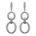 Bali Legacy Sterling Silver Dangle Earrings 9.65 Grams - Sticky add to cart bar